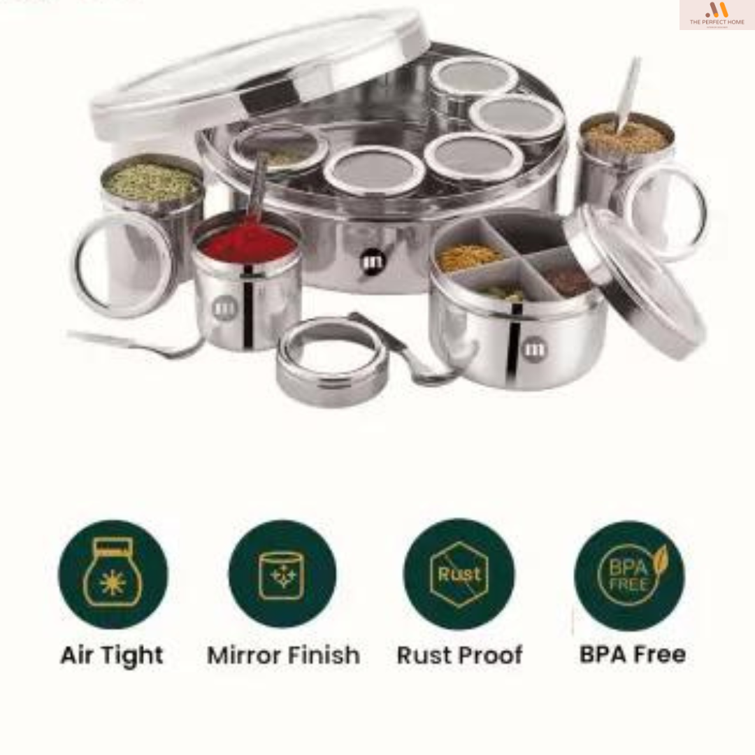 12 in 1 Stainless Steel Masala Box