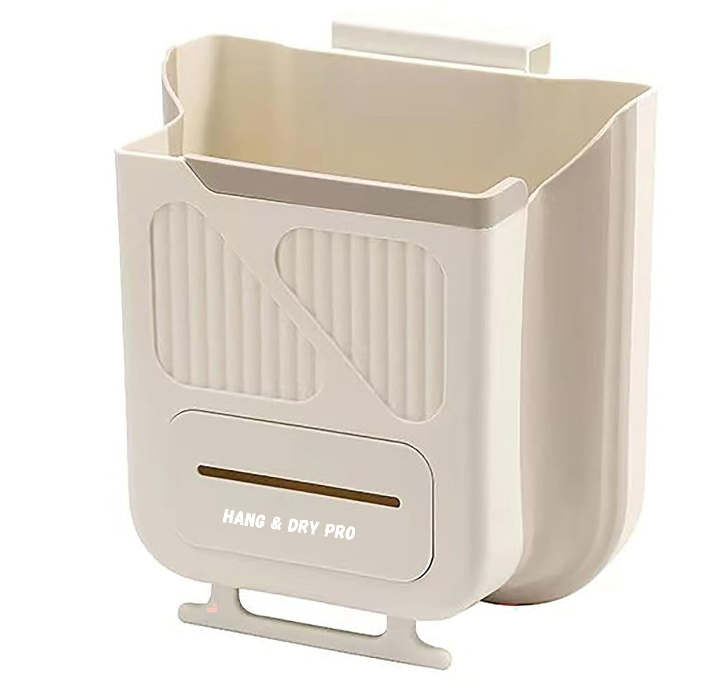 HangBin – Foldable Kitchen Trash Holder – Hanging Dustbin for Cabinet & Wall