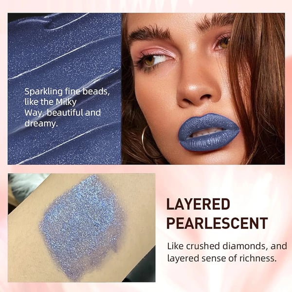 🔥 Shine Liquid Diamond Glitter Lipstick – Bold Metallic Sparkle