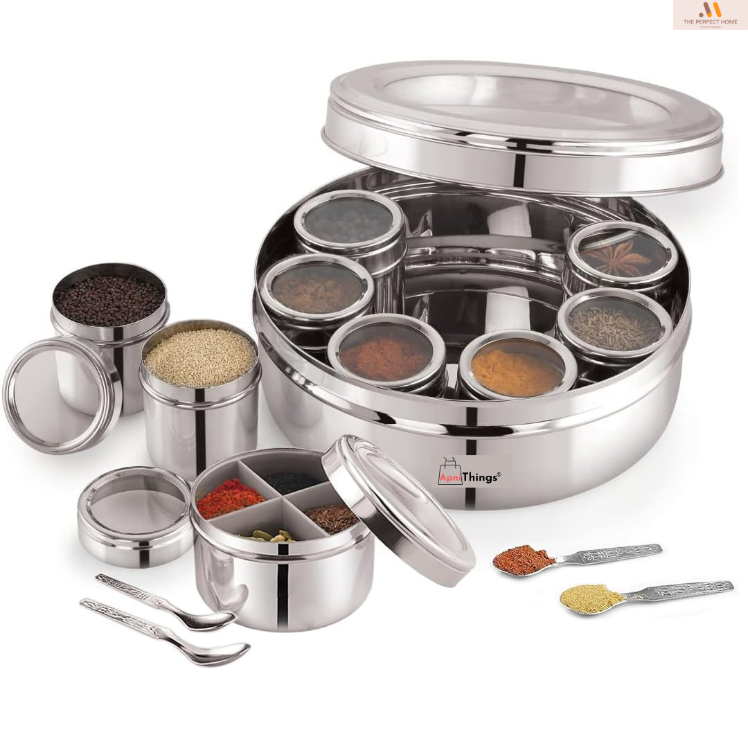 12 in 1 Stainless Steel Masala Box