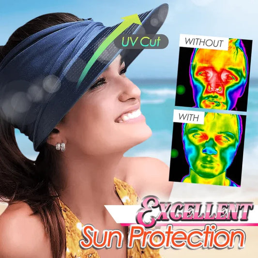 Cute Large Brim Sunscreen Hat