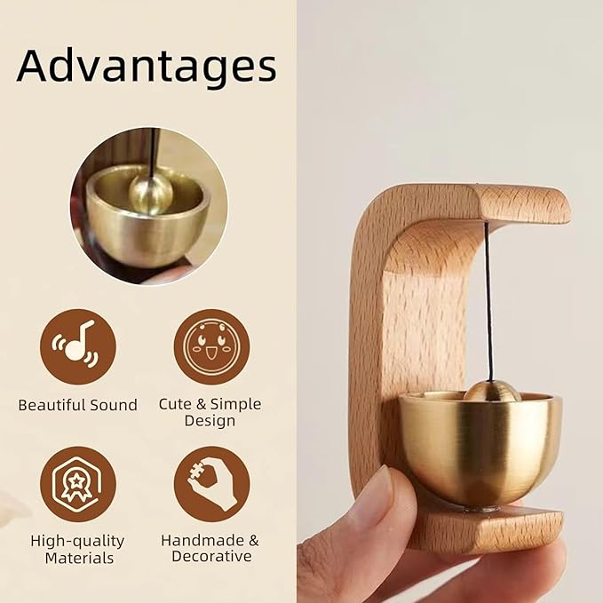 HarmonyChime – Elegant Entryway Bell for Homes & Shops