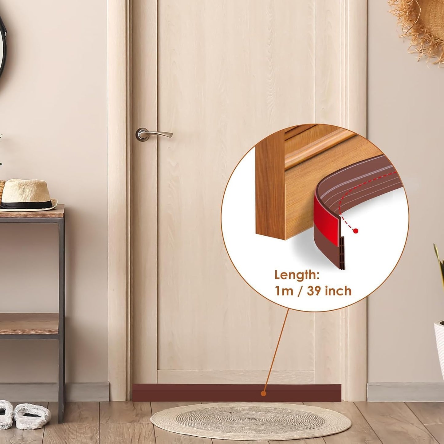 SilentSeal – Premium Silicone Door Bottom Blocker