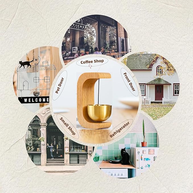 HarmonyChime – Elegant Entryway Bell for Homes & Shops