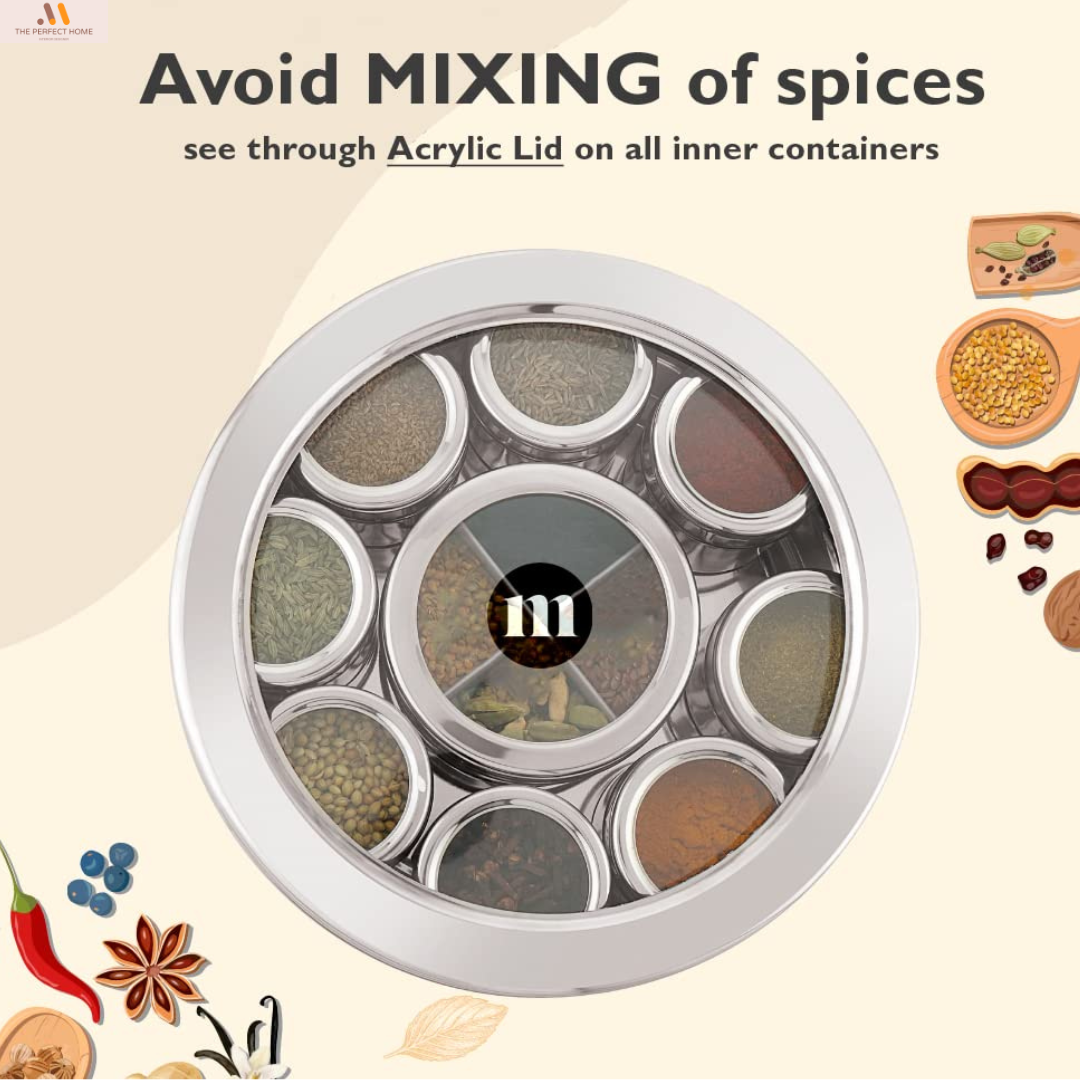 12 in 1 Stainless Steel Masala Box