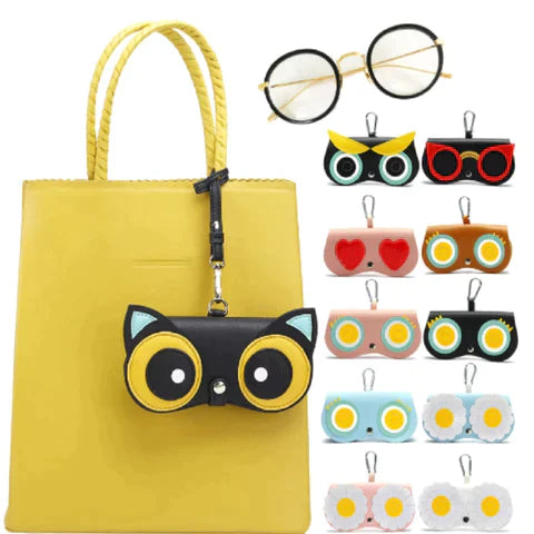 Cute Cartoon Eyeglass Pouch