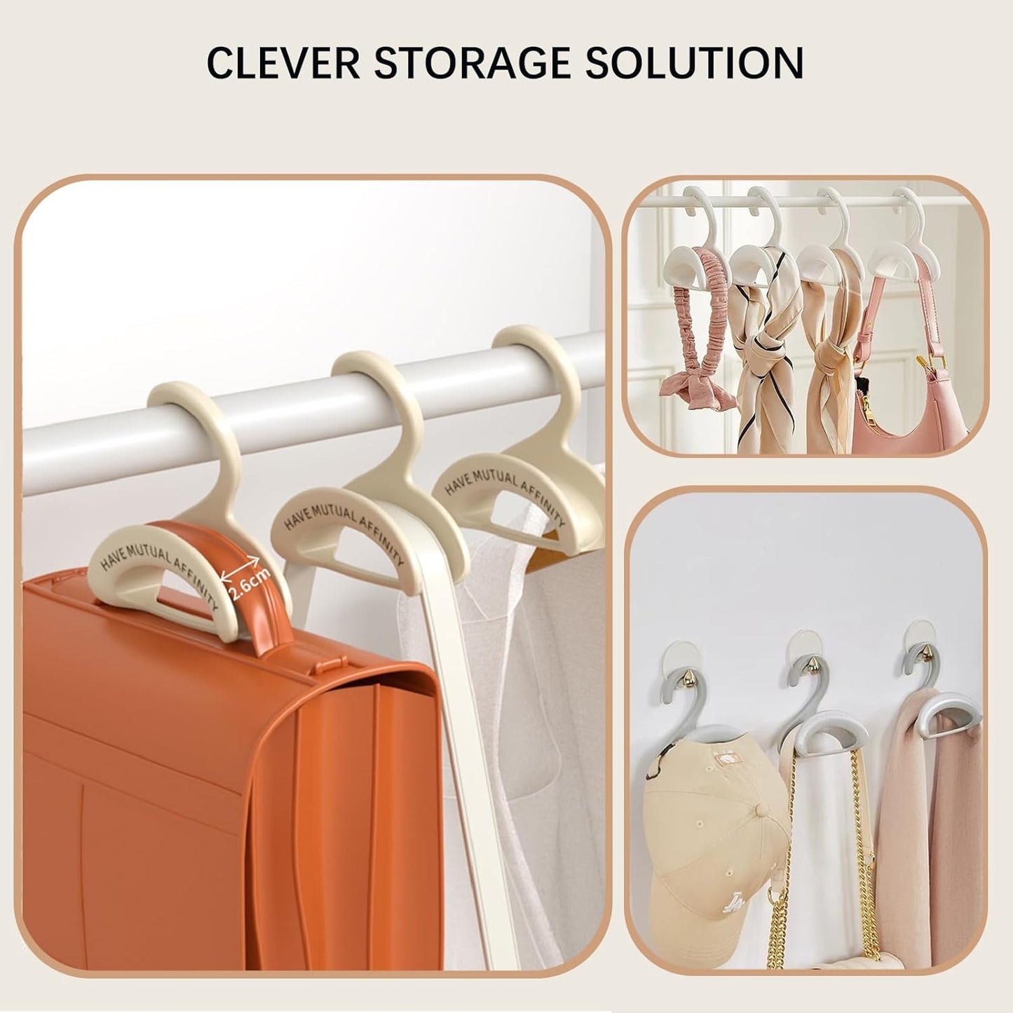 BagNest Handbag Organizer Hanger
