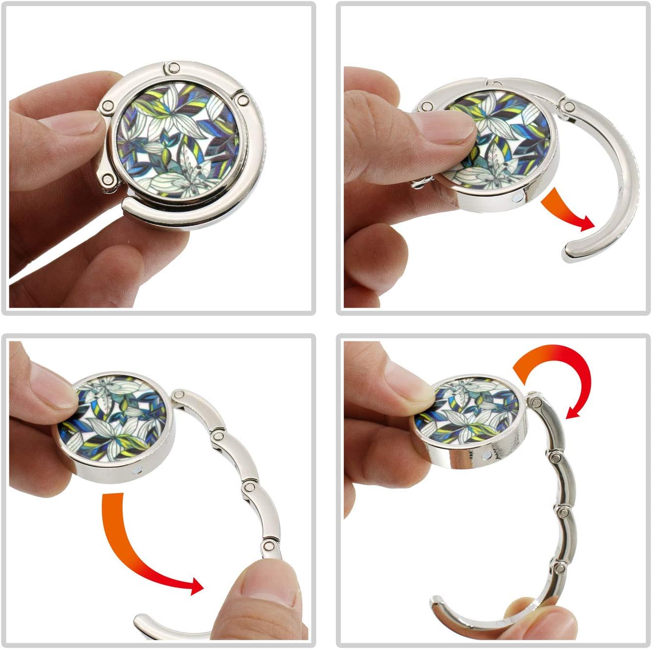 Designer Foldable Handbag Table Hanger