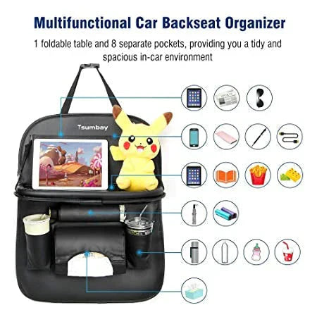 Premium Car Back Seat Organizer