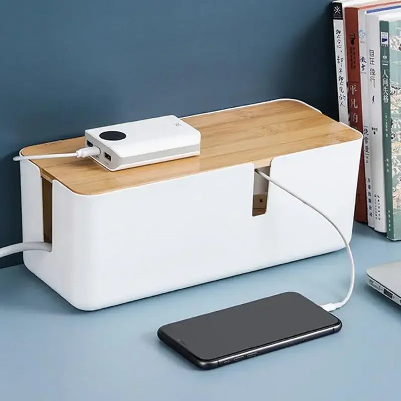 Cable Management Box with Mobile Stand