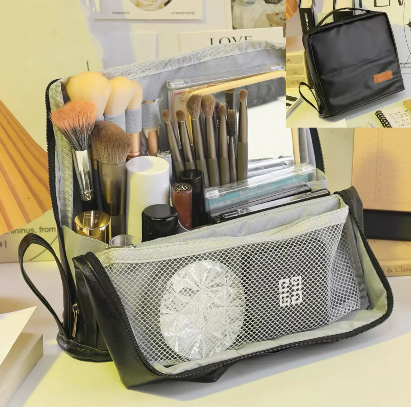 ElevateBag – Premium Standing Cosmetic Organizer