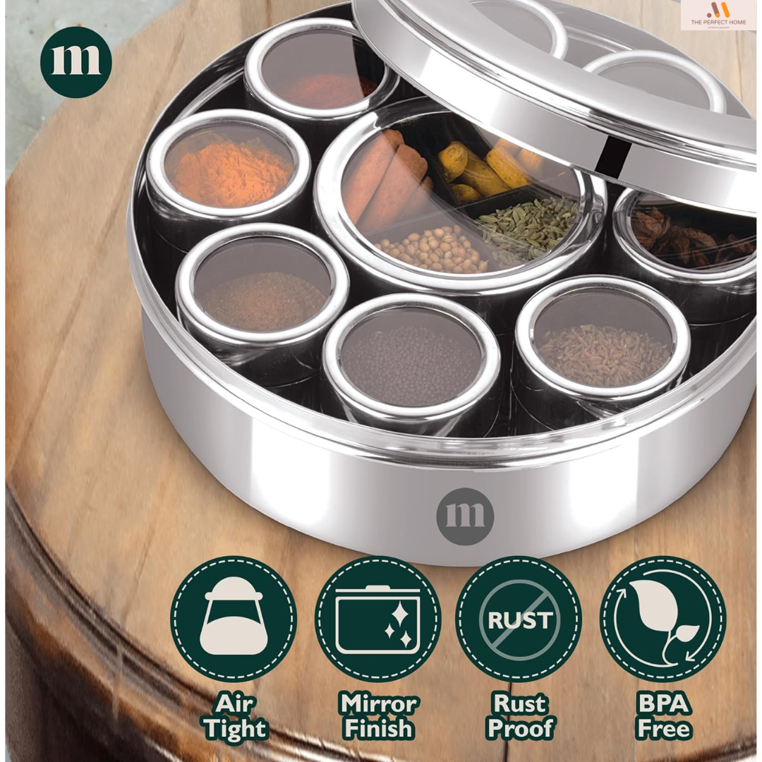 12 in 1 Stainless Steel Masala Box