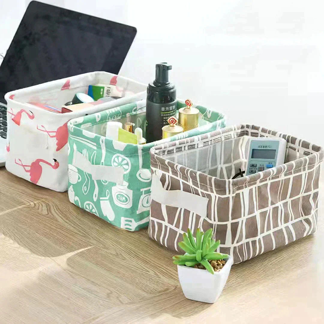 Smart Foldable Storage Basket