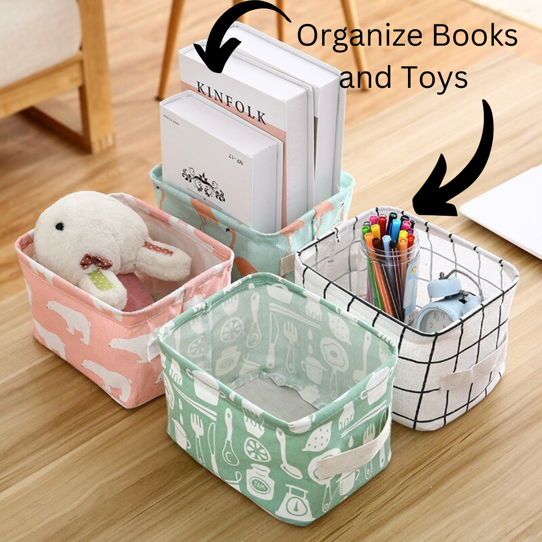 Smart Foldable Storage Basket